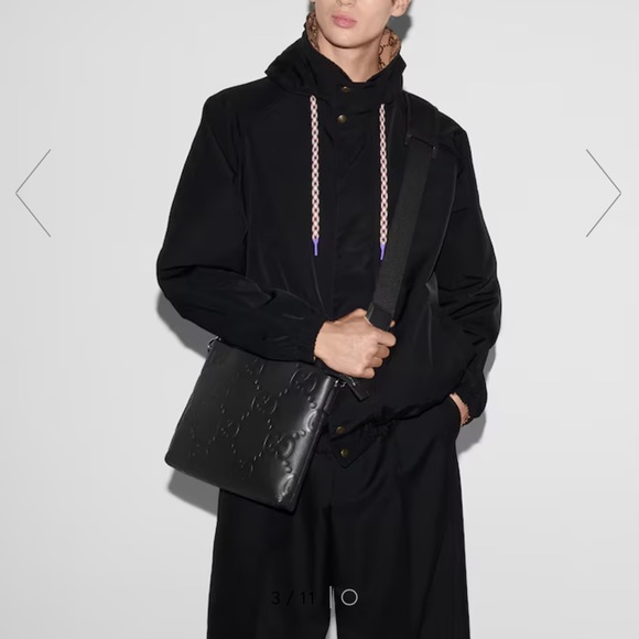Gucci Medium Jumbo GG Messenger / Pouch Bag - Picture 9 of 11